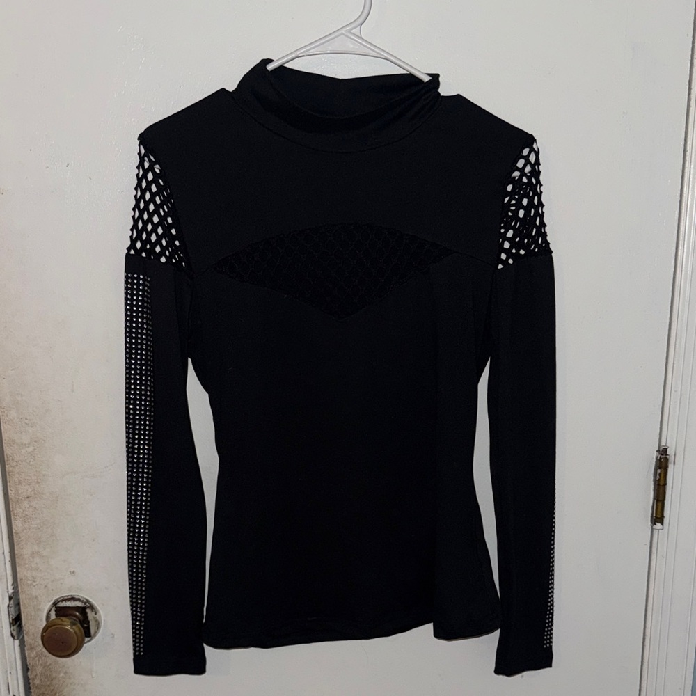 Elegant Black Women's Top